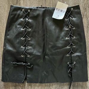 Forever 21 brand new vegan leather skirt.